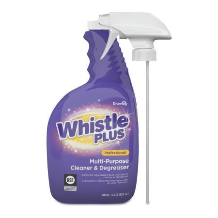 Diversey ‚Ñ¢ Whistle Plus Professional Multi-Purpose Cleaner And Degreaser, Citrus, 32 Oz. CBD540571EA